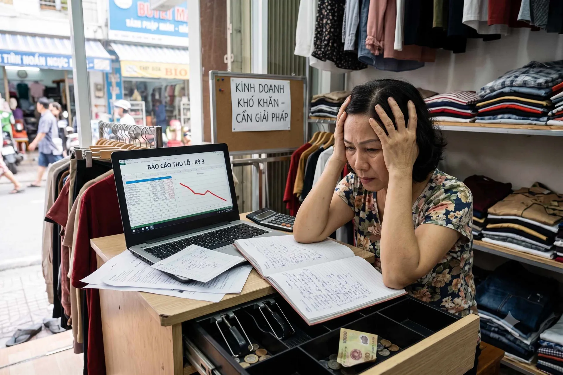 14 Giờ Mỗi Ngày Nhưng Chủ Shop Vẫn Không Biết Tiền Đang Rơi Ở Khâu Nào?
